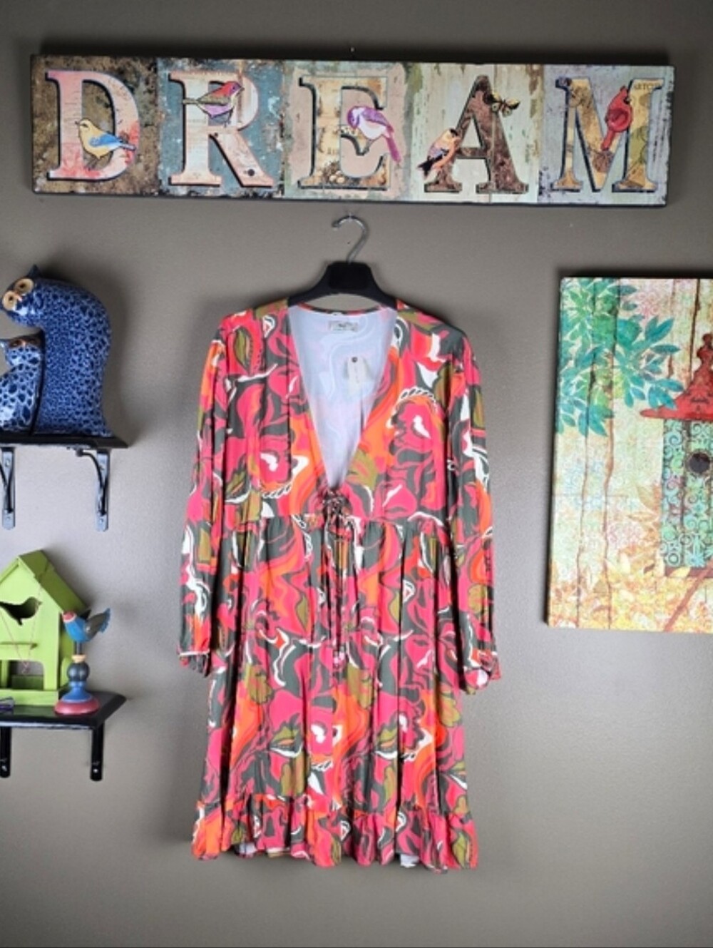 Anthropologie Maaji Twister  Tunic Dress Large
